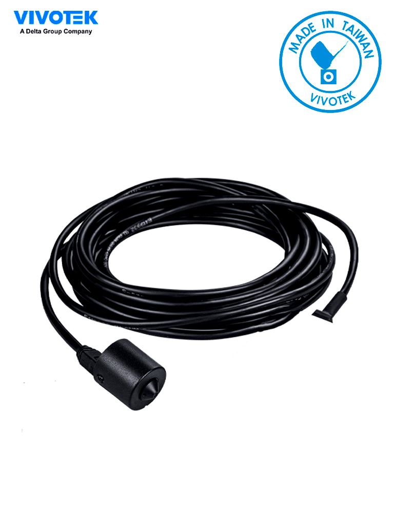 VIVOTEK--VIVOTEK VC9101 - Cámara IP con lente opcional tipo Pinhole de 4 MP o tipo Fisheye de 5 MP, WDR PRO, Ciberseguridad Trend Micro, Smart Stream III, 3DNR, Visión SNV, Smart Motion, Entrada PoE y 12VDC, ONVIF, NDAA-