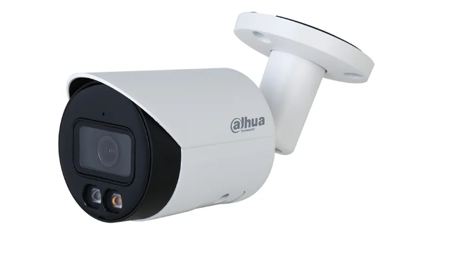 DAHUA--DAHUA IPC-HFW2249S-S-IL - Camara Bullet IP 2 Megapixeles/ Iluminador Dual Inteligente+Full Color/ WizSense/ Lente de 2.8mm/ 107 Grados/ Microfono Integrado/ 30 Mts de IR y Luz Visible/ Metalica/ Ranura MicroSD/ WDR 120dB/ SMD Plus/ PoE/-