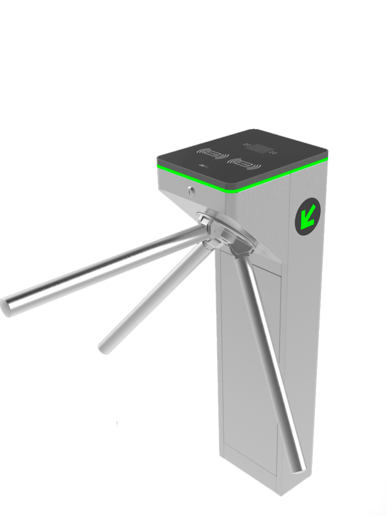 ZKTECO--ZKTECO MTS1000 - Torniquete Bidireccional / Acero SUS304  / 110V / 25 x min / Carril 50 cm / Exterior Protegido / 2 millones de Ciclos / No cuenta con Lectores y Panel / Compatible con Equipos de Rostro, Palma, Huella, Tarjeta y Código QR-