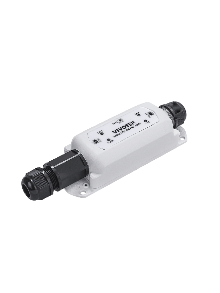 VIVOTEK--VIVOTEK AP-GXC-0150 - Extensor PoE para Exterior, 1 Puerto Gigabit GE, Conexion en cascada hasta 300 Mts, Salida PoE hasta 68W, IP67, IK10-