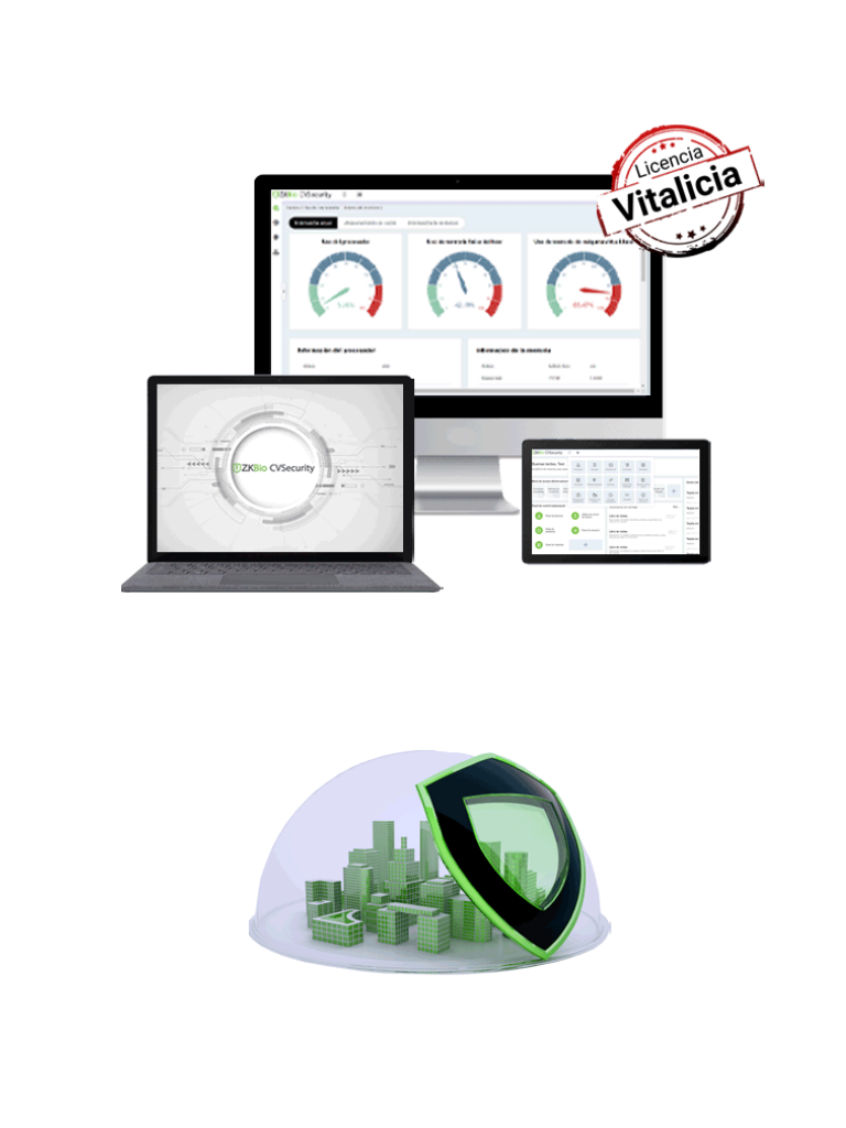 ZKTECO--ZKTECO ZKBIOCVELEONLINES1 - Modulo Vitalicio para Control de Elevadores con  BioCVSecurity / Para Control de 1 Panel EC10 / Hasta 58 pisos con EX16-