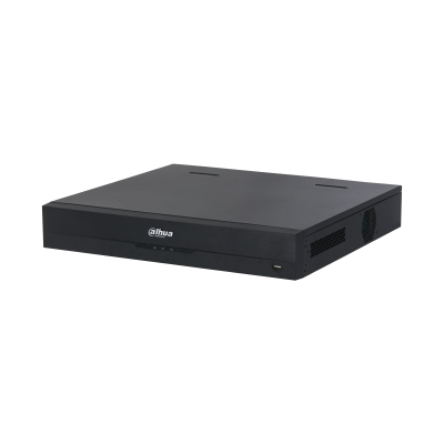 DAHUA--DAHUA DHI-NVR5432-EI/ NVR de 32 Canales IP 4K/ WizSense/ Smart H.265+/ Rendimiento 384 Mbps/ IA NVR: detección y reconocimiento de rostros/ protección perimetral/ SMD Plus-