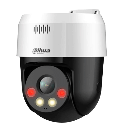 DAHUA--DAHUA SD2A200HB-GN-A-PV-S2 - Camara IP PT de 2 Megapixeles/ Full Color+Disuasion Activa/ Iluminador Dual Inteligente/ Lente fijo/ 30 Metros de Iluminación IR y Visible/  Audio 2 Vias/ IP66/ PoE/ Detección de Humanos/ Ranura MicroSD/ #LoNuevo-