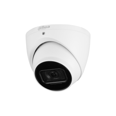 DAHUA--DAHUA DH-HAC-HDW1801TN - Camara Domo 4k/  8 Megapixeles/ Lente de 2.8mm/  106 Grados de Apertura/ IR de 60 Metros/ Metalica/ WDR Real de 120 dB/ IP67/ Soporta: CVI/CVBS/AHD/TVI/-