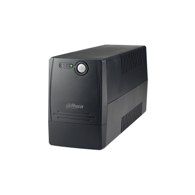 DAHUA--DAHUA DH-PFM350-360 - UPS de 600VA/360W/ Linea Iteractiva/ Entrada y Salida de 110 Vac a 120 Vac/ Estabilizador de Voltaje AVR/ Diseño Compacto/ #LoNuevo-