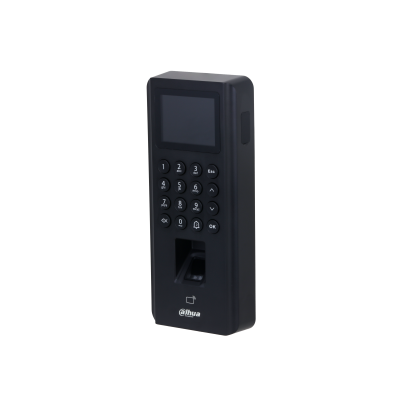 DAHUA--DAHUA ASI2212J-D - Control de Acceso de Huella y Tarjetas ID (EM)/ Pantalla de 2.4 Pulgadas/ Comunicacion TCP/IP/ P2P/ Soporte 5,000 Usuarios Tarjetas y Passwords/ 3000 Huellas/ 100,000 Registros/ 128 Periodos y Dias Festivos/-