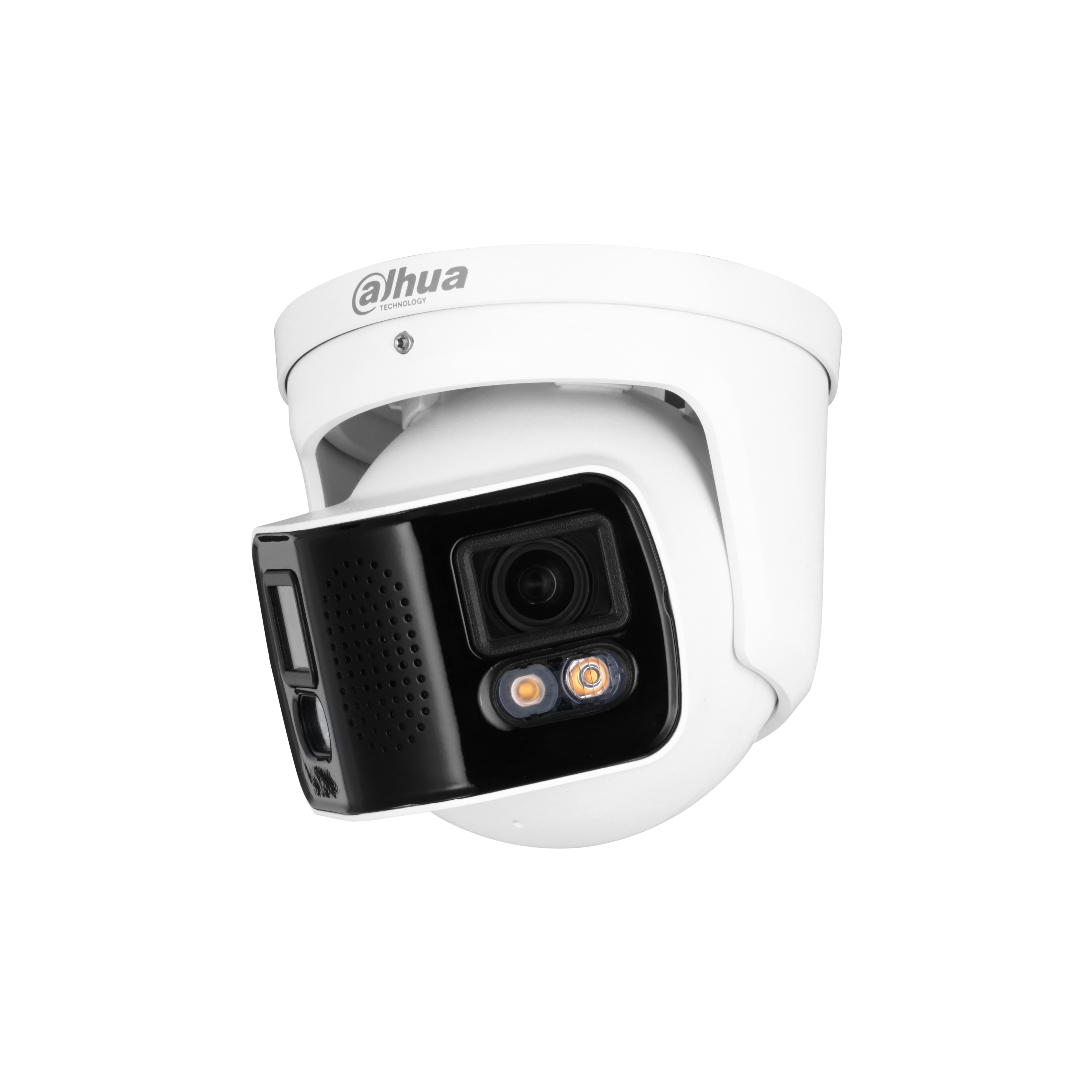 DAHUA--DAHUA IPC-PDW5849-A180-E2-ASTE Cámara IP Full Color/ WizMind/ Doble Lente de 2 × 4 MP/ 180°/ Protección Perimetral/ Heat Map/ Conteo de Personas/ Led 40m/ SDM/ Audio Bidireccional/ E&S de Alarmas/ H.265/ePoE/ IP67/ #LoNuevo-