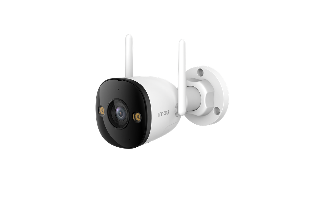 IMOU--IMOU Bullet 3 5MP - Cámara IP Bullet Wifi de 5 Megapíxeles/ Full Color/ IMOU Sense/ Visión Nocturna Inteligente/ Audio Dos Vías/ Disuasión Activa/ 108 Grados/ 30 Mts de IR/ H.265/ IP67/ Detección de Humanos y vehículos/ Ranura para MicroSD/ #LoNuevo-