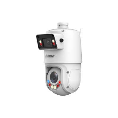 DAHUA--DAHUA DH-SDT4E425-4F-GB-A-PV1 Cámara PTZ IP X-Spans 4MP+4MP TiOC WizSense/ 25X Zoom/ IR hasta 100 m/ Autotracking 3.0/ Protección perimetral/ Disuasión activa/ Luz dual inteligente/ SMD4.0/ Quick Pick/ WDR/ IP66/ #LoNuevo-