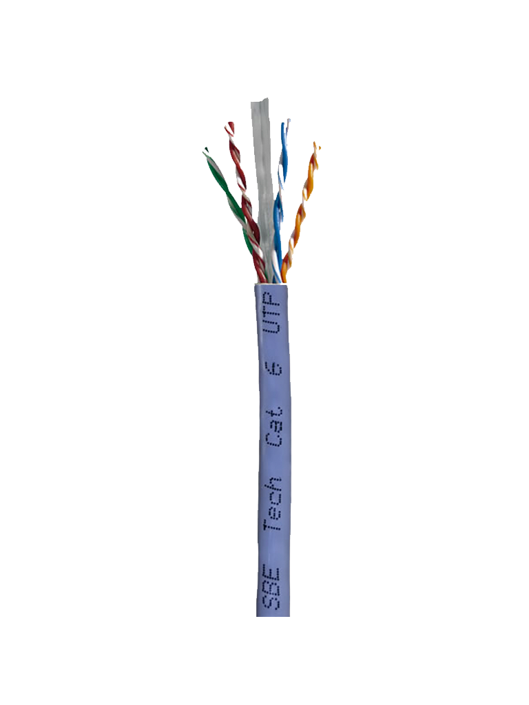 SBE TECH--SBE TECH SBE-UTPC6UCERT-BL-NP - CABLE UTP CAT6/ 100% COBRE/CAJA 305 METROS/ COLOR AZUL/ 23 AWG/ SEPARADOR CENTRAL/-