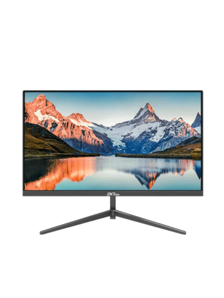 ZKTECO--ZKTECO ZD222KA - Monitor LED Full HD de 22 pulgadas / Resolución 1920 x 1080 / Retroiluminación DLED / 1 Entrada de video HDMI y 1 VGA / Ángulo de Visión Horizontal 178° /  Soporte VESA / Incluye Cable HDMI / Ideal para hogar y oficina-