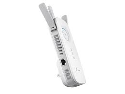 TP-LINK--TP-LINK RE450 -  Repetidor de señal WiFi, AC1750, Doble Banda 2.4GHz (450Mbps) y 5GHz (1300Mbps) , Indicador Inteligente de Señal, Modo punto de acceso, 3 antenas externas, 1 puerto 10/100/1000Mbps Ethernet (RJ45)-