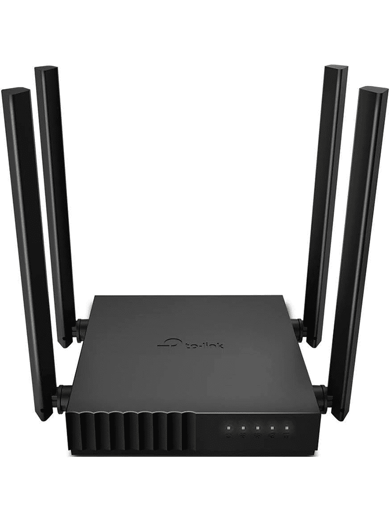 TP-LINK--TP-LINK Archer C50 - Ruteador WiFi AC 1200Mbps/ 1 Puerto WAN RJ45 Fast Ethernet/ 4 Puertos LAN RJ45 Fast Ethernet/ 4 Antenas Fijas/ Modos de funcionamiento como Enrutador y Punto de Acceso-