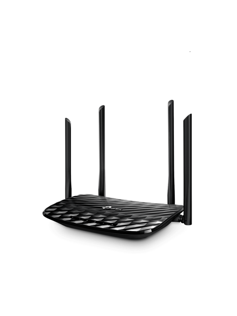 TP-LINK--TP-LINK Archer C6 - Ruteador WiFi AC 1200Mbps/ 1 Puerto WAN RJ45 Gigabit Ethernet/ 4 Puertos LAN RJ45 Gigabit Ethernet/ MU-MIMO/ 4 Antenas Fijas/ Modos de funcionamiento como Enrutador y Punto de Acceso/ Beamforming-