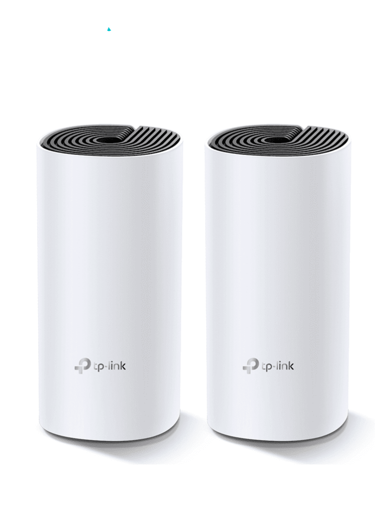 TP-LINK--TP-LINK DECO M4-2PACK - KIT 2 Routers Inalámbricos MESH Interior para Hogar , Doble Banda Wi-Fi 5 AC1200 Mbps , 2 Puerto Gigabit WAN,LAN , 2 Antenas Internas , Administración Mediante la App Deco (iOS, Android). (2 Piezas)-
