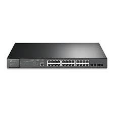 TP-LINK--TP-LINK TL-SG3428MP - Switch L2+ Omada PoE+ , 24 Puertos PoE+ 10/100/1000 Mbps , 4 Puertos SFP 1G , 2 Puertos Consola (RJ45 y microUSB) , Administración Centralizada Omada o Stand-Alone , Multicast IGMP , Calidad de Servicio , Presupuesto PoE 384W-