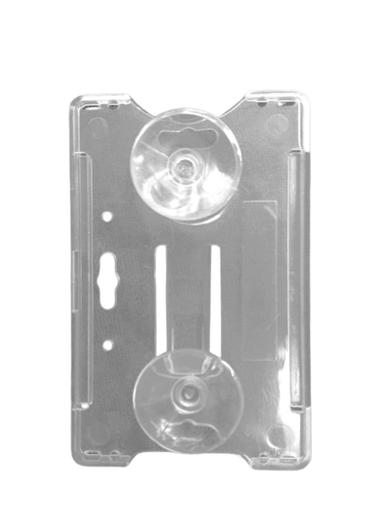 ZKTECO--ZKTECO PARKINGCARDHOLDER -  Porta tarjeta de Plástico /  Compatible con tarjetas de 1 mm / Unitario-