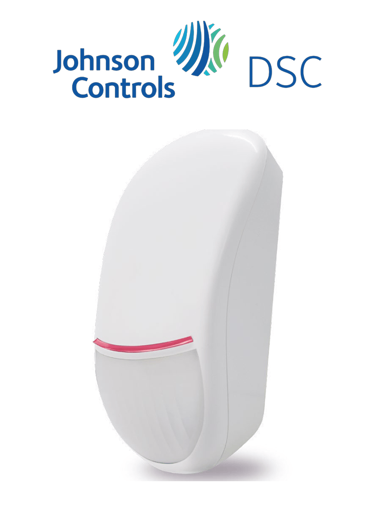 DSC--DSC LC200- Detector de movimiento digital infrarrojo cableado anti-mascotas. 15 mts tecnología LODIFF® Optics y POLY IR®,-