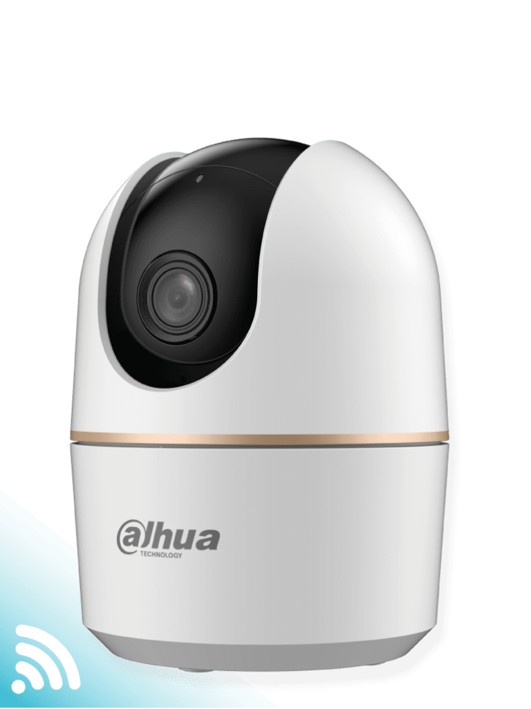 DAHUA--DAHUA DH-H5A - Cámara IP Domo Motorizado Wifi de 5 Megapíxeles con IA, autotracking, audio bidireccional (micrófono y altavoz), sirena, IR de 10 m, ranura MicroSD, detección de humanos y modo privacidad. #WiFiDahua-