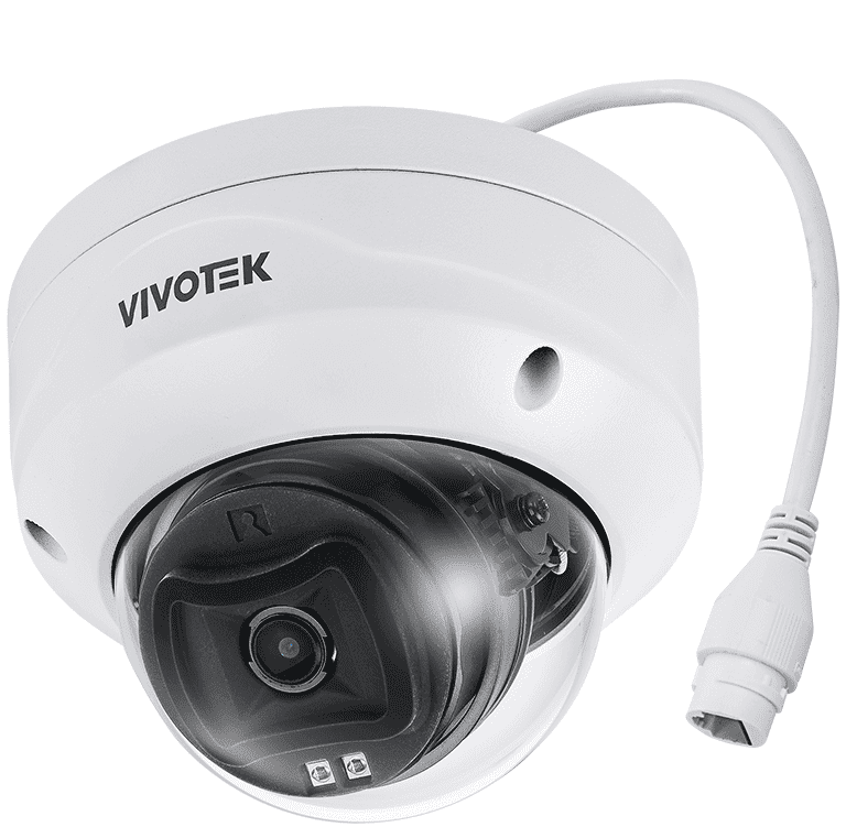 VIVOTEK--VIVOTEK FD9383-HV - Camara IP domo exterior 5 MP, Smart IR 30mts , WDR Pro, Lente Fijo 2.8 mm , Smart VCA, Deep Search, Protección IP66, IK10, SNV, Ciberseguridad Trend Micro, NDAA, ONVIF-