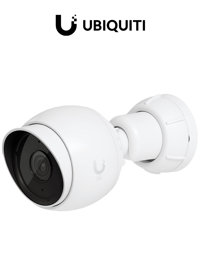 UBIQUITI--UBIQUITI UVC-G5-Bullet - Cámara IP bullet para exterior 4 MP con Iluminadores IR 9 mts, Lente fijo, micrófono integrado y detección de eventos de IA #JO-