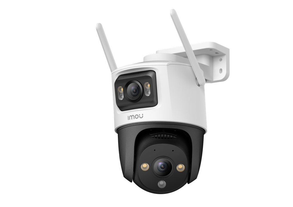 IMOU--IMOU Cruiser Dual 10MP (IPC-S7XN-10M0WED ) - Camara IP PT Dual Wifi Full Color de 10MP/ Lente Fijo de 5 Megapixeles + y Lente PT 5 Megapixeles/ 30 Metros de Iluminación Nocturna/ Microfono y Altavoz Integrados/ Audio Bidireccional/ IMOU SENSE/ #LoNuevo-