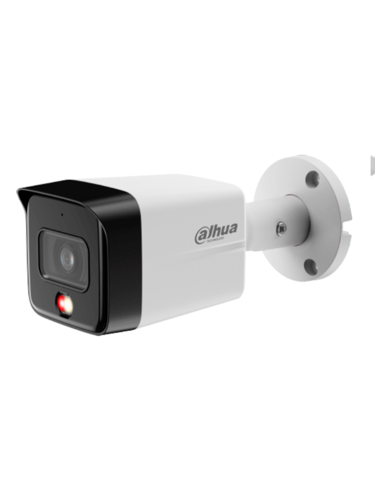 DAHUA--DAHUA DH-IPC-HFW1639TC-A-IL  - Cámara IP Bullet de 6 Megapixeles/Dual Light/ WizSense/  Lente de 2.8mm/  95 Grados de Apertura/ IR de 30 Metros/ SMD Plus/ Micrófono Integrado/ WDR Real de 120 dB/  Ranura MicroSD/ IP67/ PoE/ #LoNuevo-