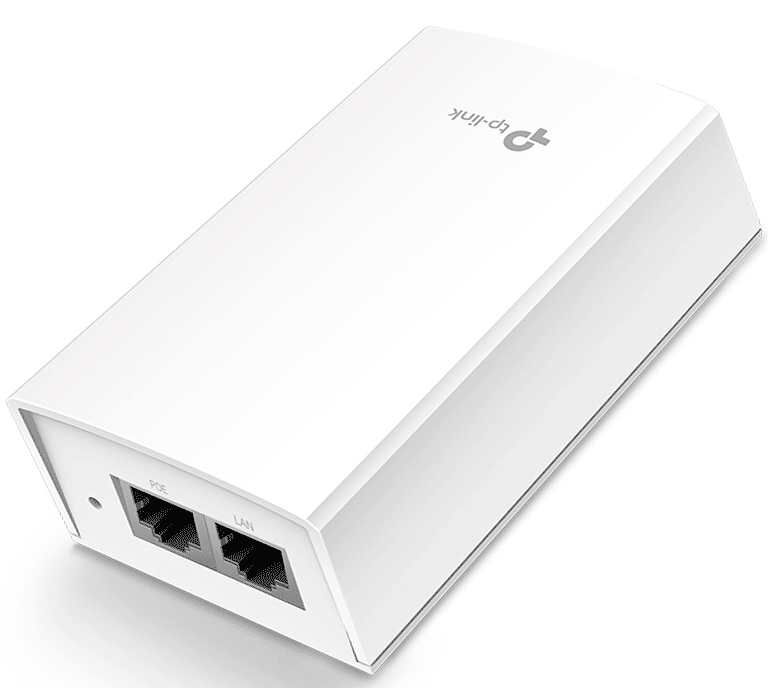 TP-LINK--TP-LINK - POE4824G - Inyector PoE Pasivo 48V/ Máximo 24W de Presupuesto PoE Pasivo/ 2 Puertos RJ45 Gigabit Ethernet/ Montaje en Pared/ Plug and Play-