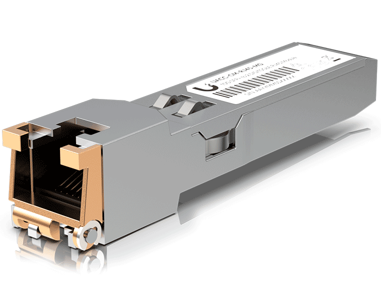 UBIQUITI--UBIQUITI UACC-CM-RJ45-MG - Modulo de Fibra UFiber/ Convertidor de SFP a RJ45/ Tasas de transferencia 10& 5& 2.5& 1 GBPS-