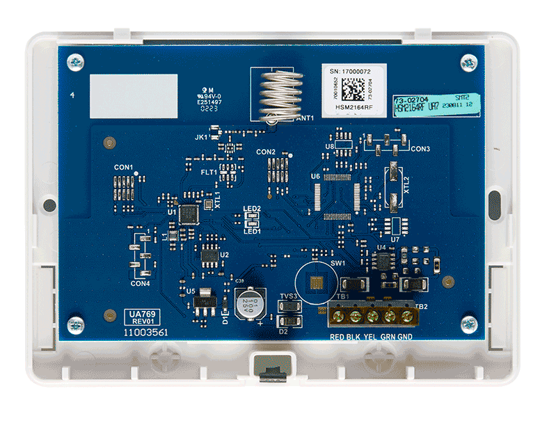 DSC--DSC HSM2164 - Módulo Receptor Power Series NEO para recepción de dispositivos 433 Mhz-
