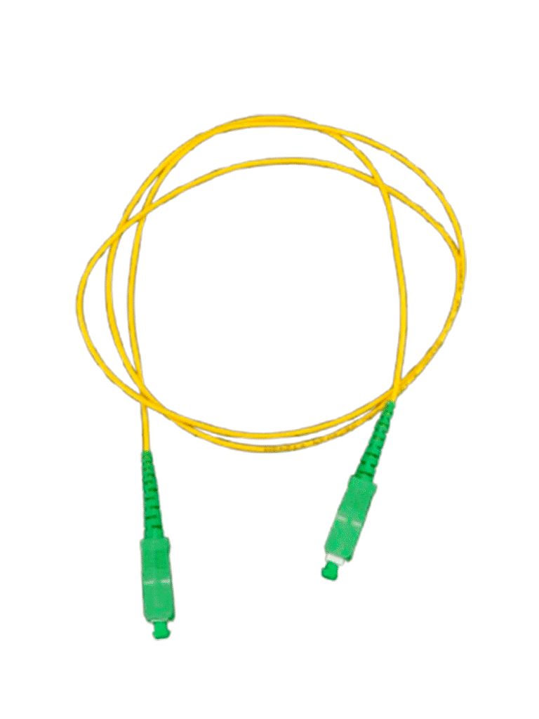 OEM--TCE  - LMN-FO-SCA-SCA-01 - Jumper SC-SC Monomodo / APC / Simplex 2 mm / 1 metro / Amarillo  #FO-