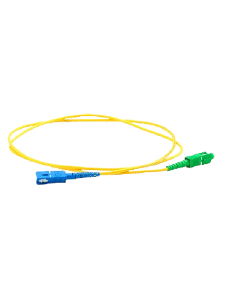 OEM--TCE  - LMN-FO-SCU-SCA-01 - Jumper SC UPC-SC APC Monomodo / Simplex 2 mm / 1 metro / Amarillo #FO-