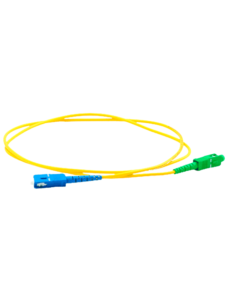 OEM--TCE  - LMN-FO-SCU-SCA-02 - Jumper SC UPC-SC APC Monomodo / Simplex 2 mm / 2 metros / Amarillo #FO-
