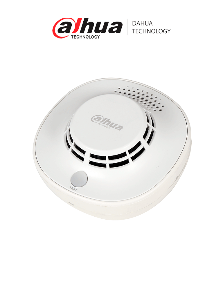 DAHUA--DAHUA FAD201A Detector de humo no direccionable de 4 hilos/ Sensor fotoeléctrico infrarrojo/ Procesamiento MCU, eliminar falsas alarmas/ Relé de salida NO y LED indicador de alarma/ Diseño de placa de circuito de dispositivo de montaje superficial (SMD)-