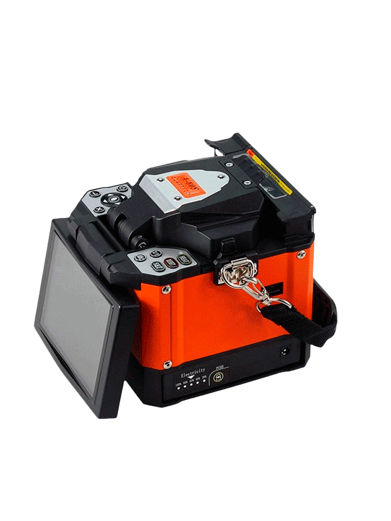 OEM--TCE LN-NET-A80S - Empalmador de Fibra Óptica 3 en 1 Máquina de Empalme de Fibra Óptica 110V 5200 mAh Fusionadora de Fibra Óptica 2,5 kg Tiempo de Calentamiento de 30 s para Proyectos de Fibra Óptica y Cable-