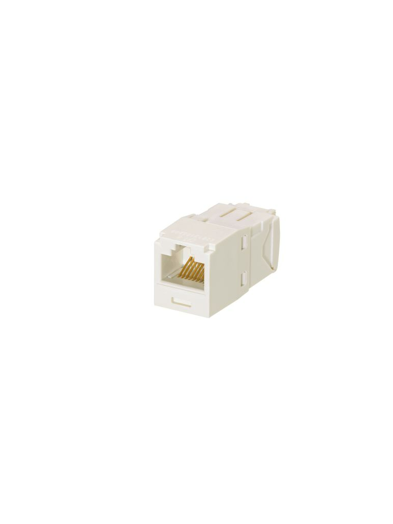 PANDUIT--PANDUIT CJ688TGIW - Jack RJ45 / Categoría 6 / 8 Posiciones / 22-26 AWG / Color Banco-