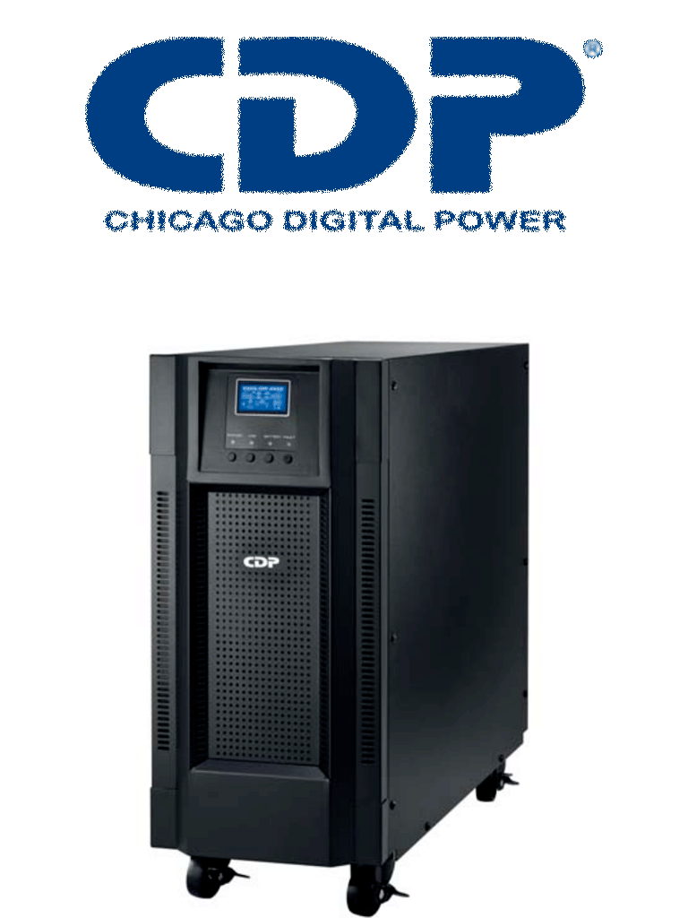 CHICAGO DIGITAL POWER--CDP UPO22-6 - UPS / 6000VA / 6000W/ Onda senoidal pura / Entrada 220VAC / SOBRE PEDIDO /  Requiere servicio de arranque-