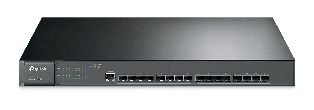TP-LINK--TP-LINK - TL-SX3016F / Switch Administrable / JetStream / 16 puertos 10GE SFP+ L2+-