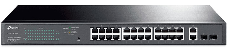 TP-LINK--TP-LINK - TL-SG1428PE - 28 puertos con PoE+-