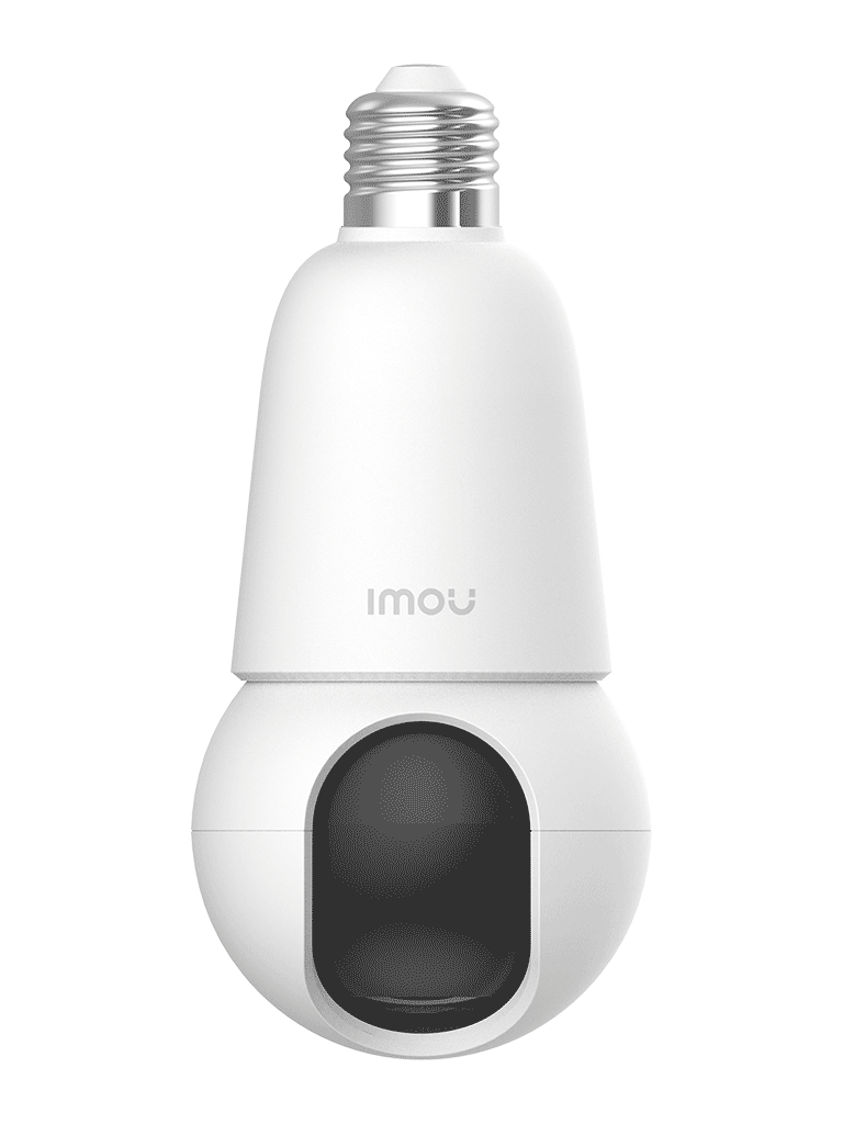 IMOU--IMOU BulbCam 3MP (IPC-K6C-3H1WEB-E27-imou)- Cámara de 3MP/ Disuasión activa/ Modo privacidad/ Detección de humanos & Vehículos/ Audio bidireccional/ Full Color/ Smart tracking #CONGIMOU1-