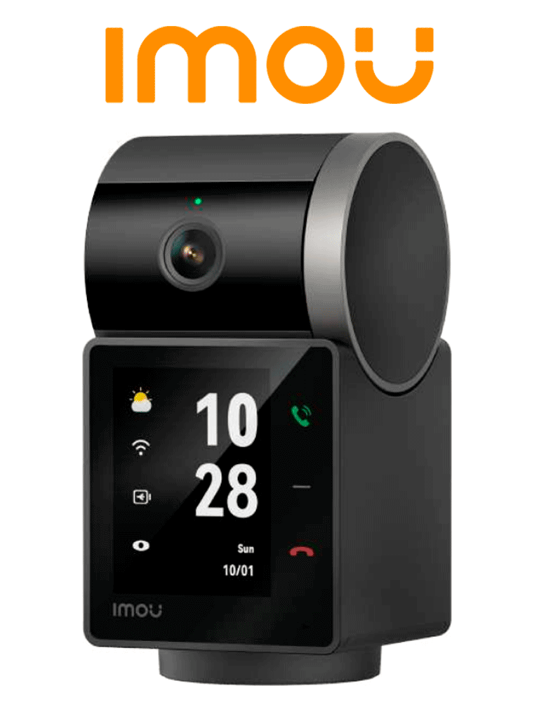 IMOU--IMOU Rex VT 5MP (IPC-S2VN-5M0WR-imou) - Cámara IP PT Wifi de 5 Megapíxeles/ Modo de privacidad/ Video intercom/ Disuasión activa/ Alarmas de reloj/Smart detection/Audio bidireccional-