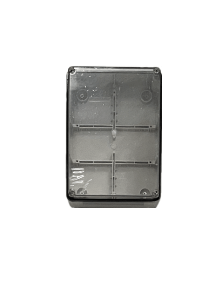 SBE TECH--SBE TECH SBE-TR25015013 - Gabinete plástico con tapa transparente , 20 x 20 x 13 cm multiusos con grado de protección IP66, fabricada en material autoextinguible y resistente a la abrasión-
