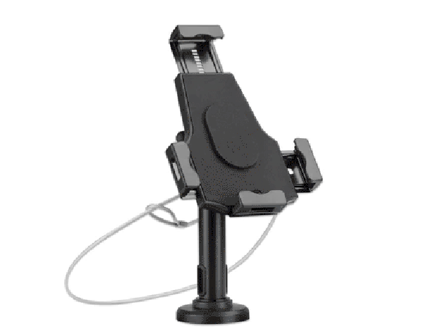 MANHATTAN--MANHATTAN 462112 - Soporte para tablet o iPad  2 en 1  /  soporte de escritorio con cerradura y soporte de montaje en pared/-