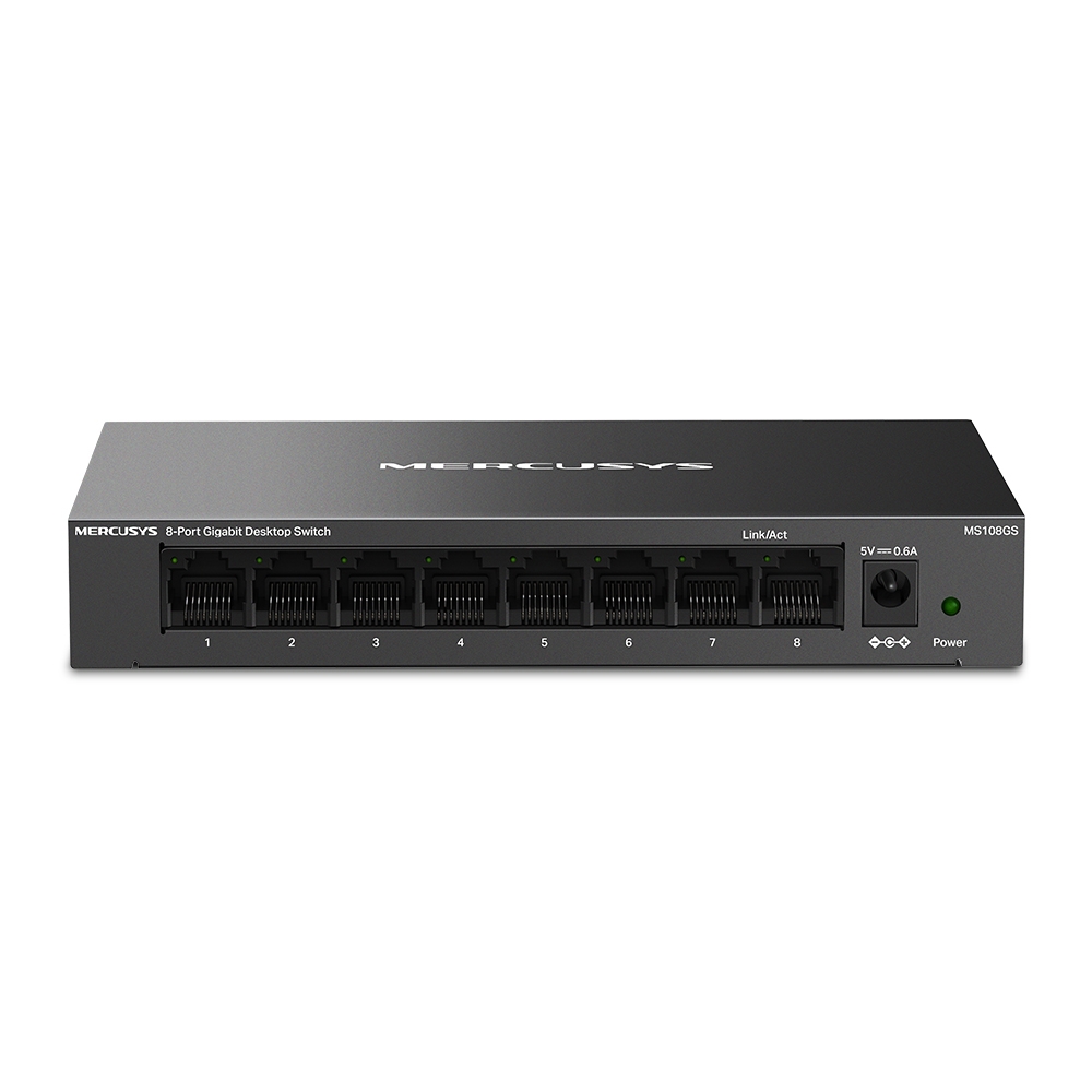 MERCUSYS--MERCUSYS - MS108GS / Switch Gigabit de sobremesa de 8 puertos #M&TDIC-