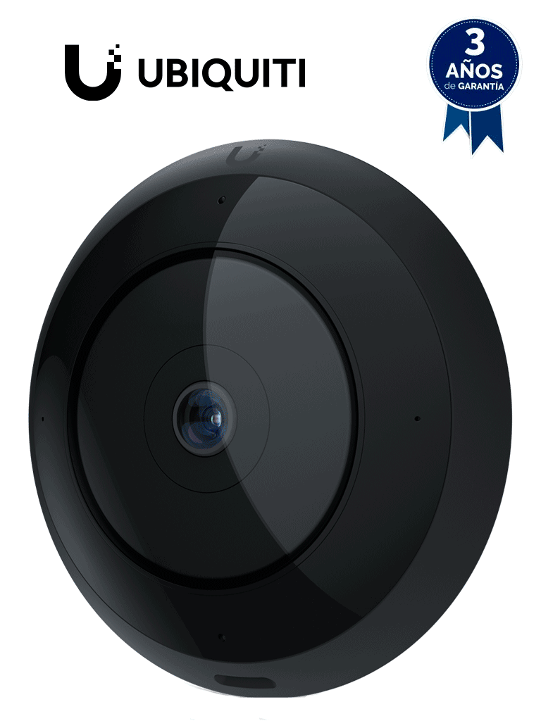UBIQUITI--UBIQUITI UVC-AI-360 - Camara fisheye con función de PTZ de 4MP 360° , IR de 9 metros , IA avanzada: detecta personas, lee matrículas, audio bidireccional , POE + , Exterior/Interior , Antivandalica.-