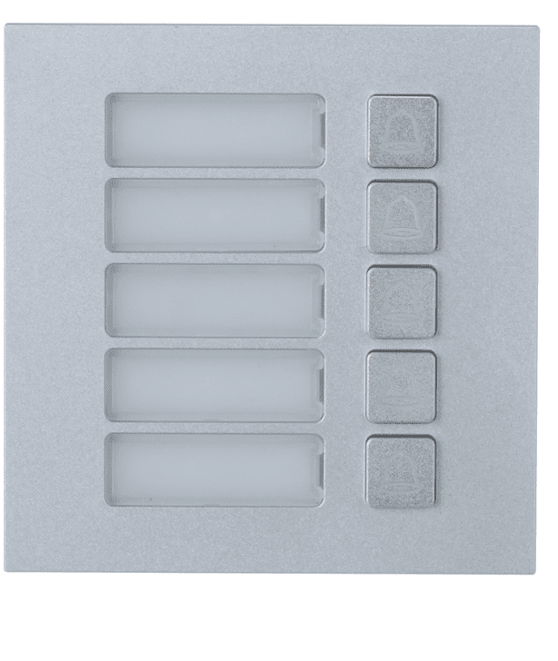 DAHUA--DAHUA DHI-VTO4202F-MB5 - Modulo de 5 botones para frente de calle departamental #MCI1Q125-