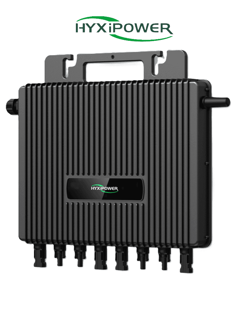 HYXIPOWER--HYXIPOWER HYXM2000S - Microinversor Residencial / Potencia Salida 2000W / Comunicación SUB-1G / Conexión Hasta 4 Módulos /Protección IP67 / Diseño Tipo Gancho / Plug & Play-