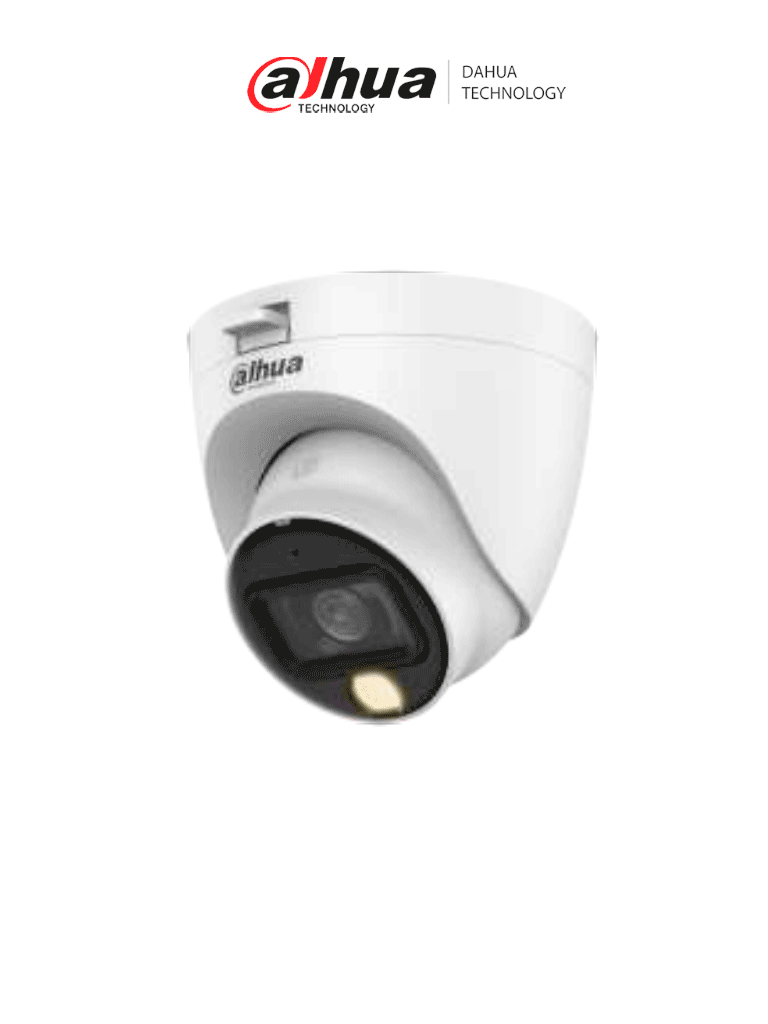 DAHUA--DAHUA HAC-HDW1801TLQ-IL-A - Cámara domo 4k Iluminador Dual con 8 MP, lente de 2.8 mm, ángulo de visión de 106°, IR de 20 m, WDR real de 120 dB, iluminación dual y micrófono integrado. Ideal para monitoreo en cualquier condición.-