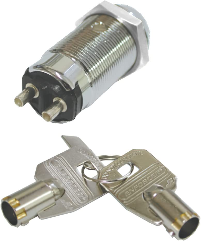 SECO-LARM--Seco-Larm SS-095-1H1 - Interruptor de bloqueo de llave tubular-