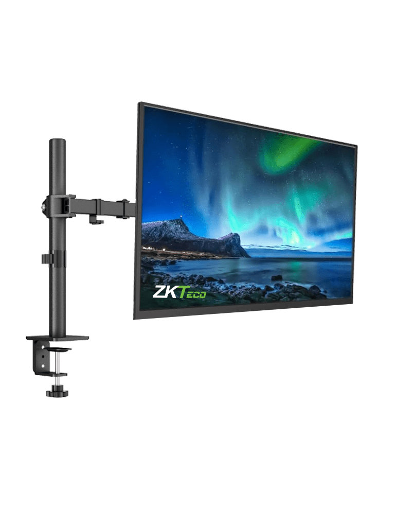 OEM--SM22Z - Monitor LED HD 22” ZKTeco + Soporte Articulado VESA 75x75mm, Ajuste de Inclinación y Rotación-